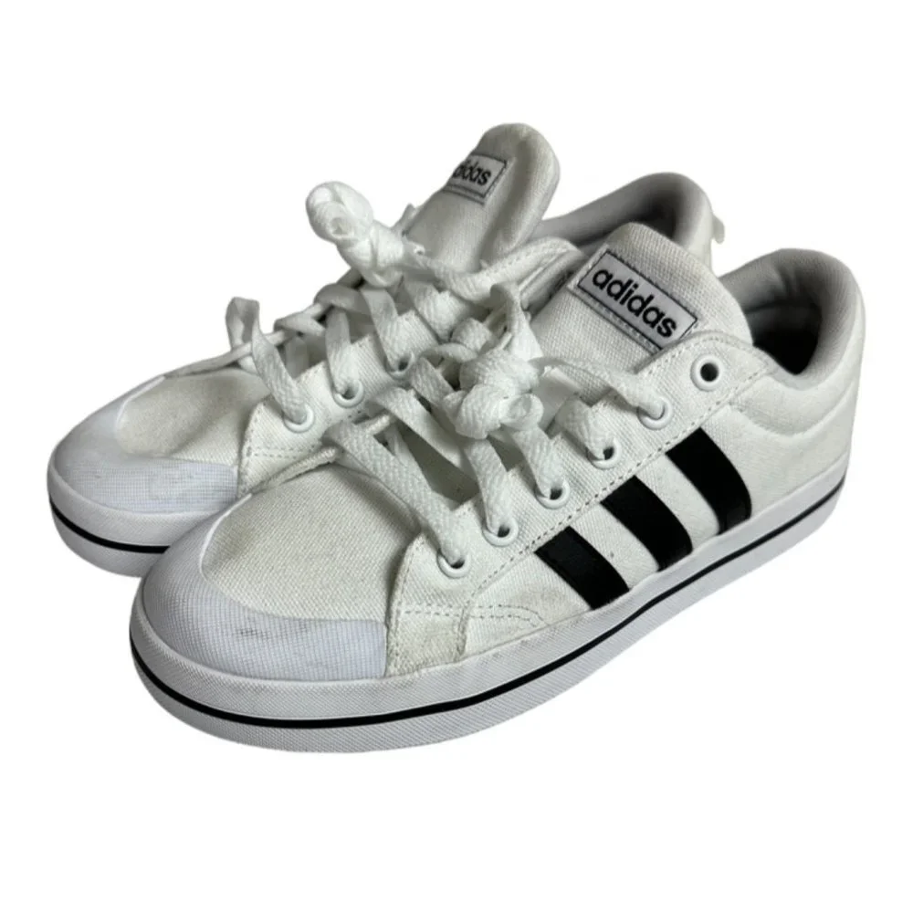 Adidas Bravada Women’s Skateboarding Sneaker White Size US 5.5 Sku 2398 - Picture 2 of 15